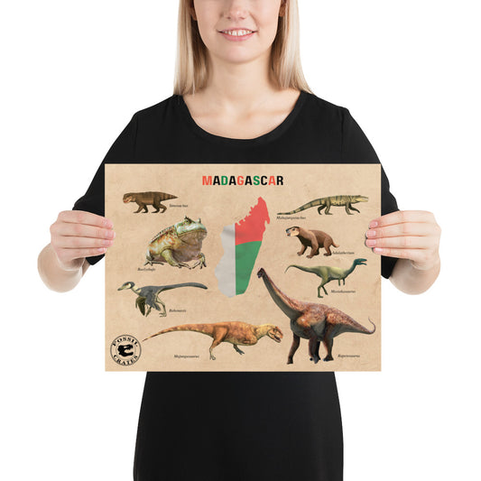 Journey to Prehistoric Madagascar Poster