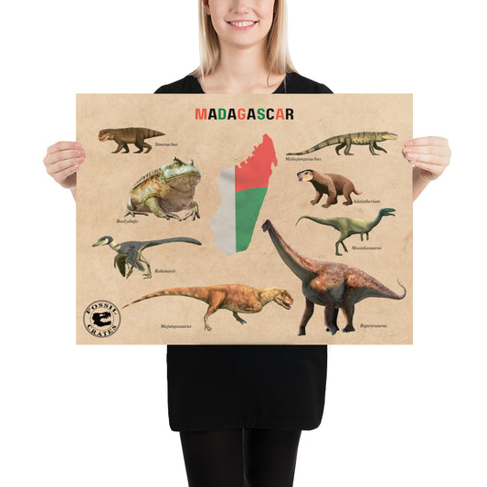 Journey to Prehistoric Madagascar Poster