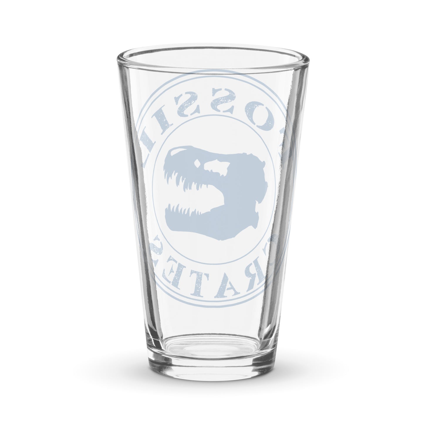 Fossil Crates Shaker pint glass