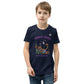 Spooky-saurs Halloween Youth T-Shirt in Navy