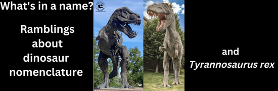 What's in a name? Dinosaur nomenclature and Tyrannosaurus rex
