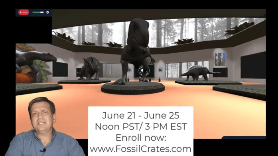Fossil Crates presents a Virtual Summer Camp on dinosaurs! - Fossil Crates