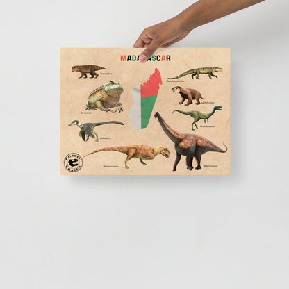 Journey to Prehistoric Madagascar Poster