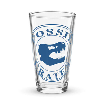 Fossil Crates Shaker pint glass