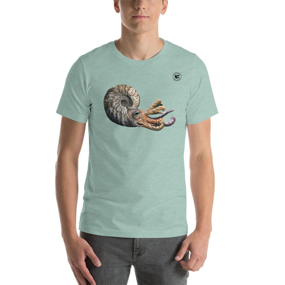 Ammonite Unisex T-Shirt - Fossil Crates Ammonite T-Shirt