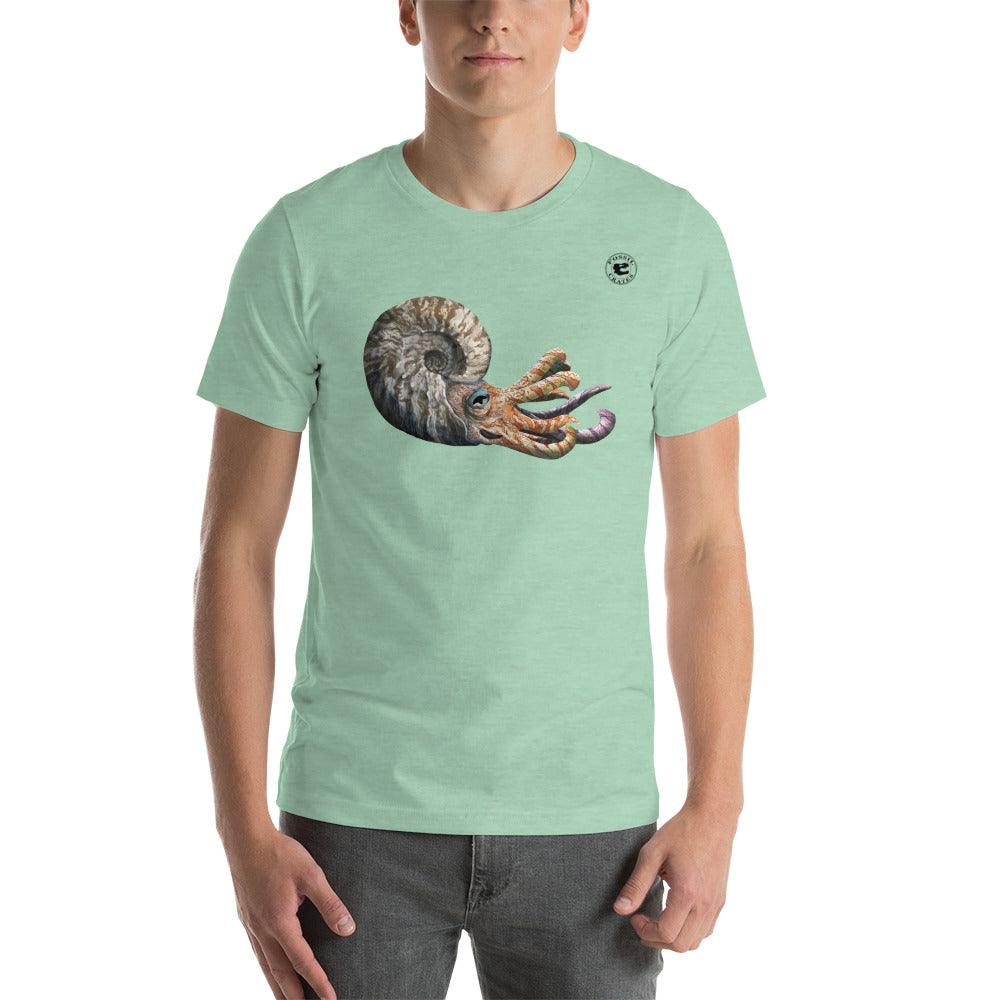 Ammonite Unisex T-Shirt - Fossil Crates Ammonite T-Shirt