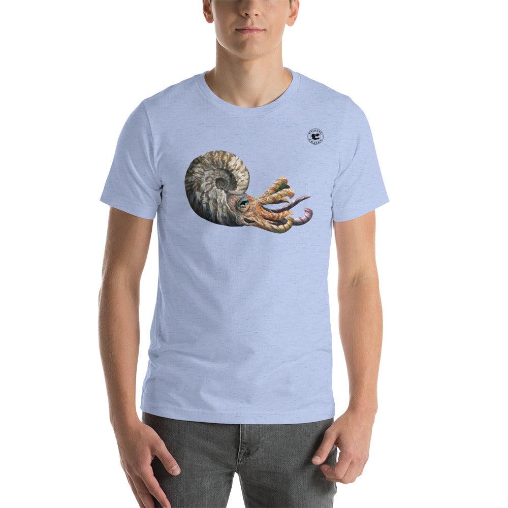 Ammonite Unisex T-Shirt - Fossil Crates Ammonite T-Shirt