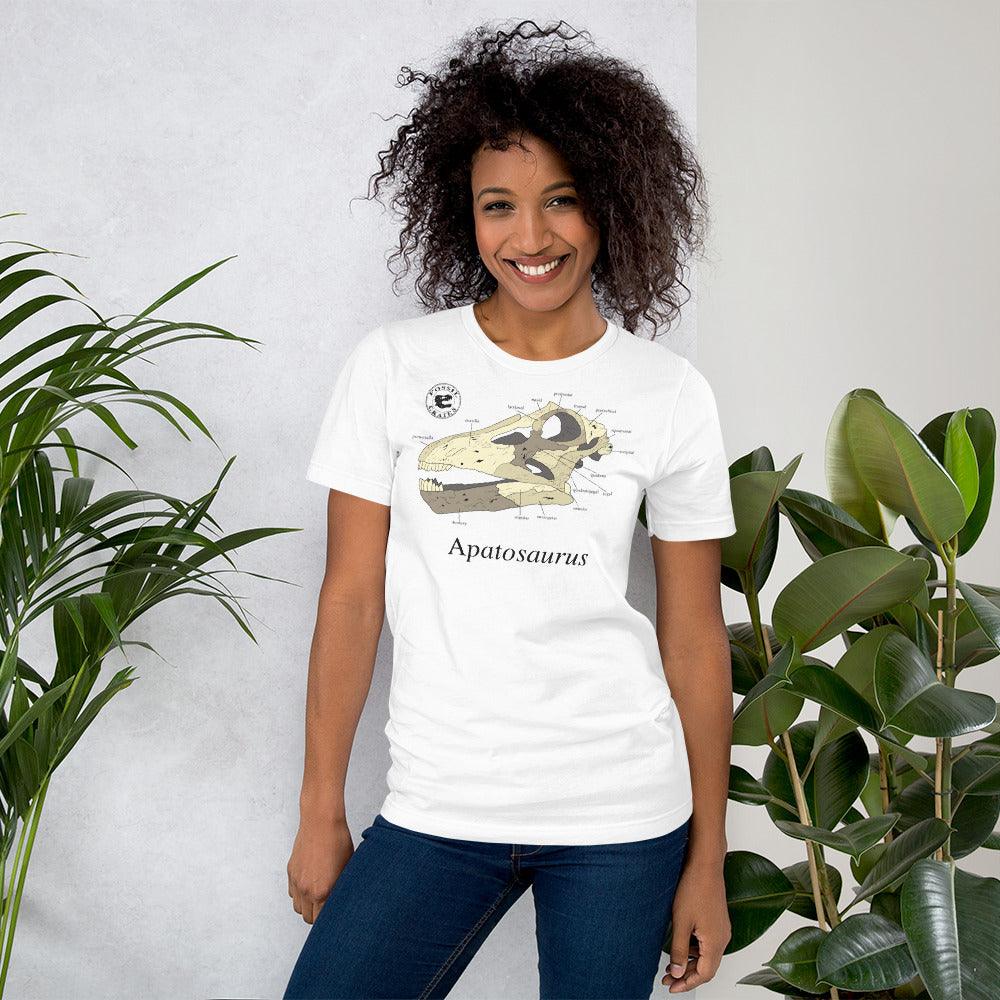 Apatosaurus Skull Anatomy T-Shirt - Fossil Crates Shirts & Tops