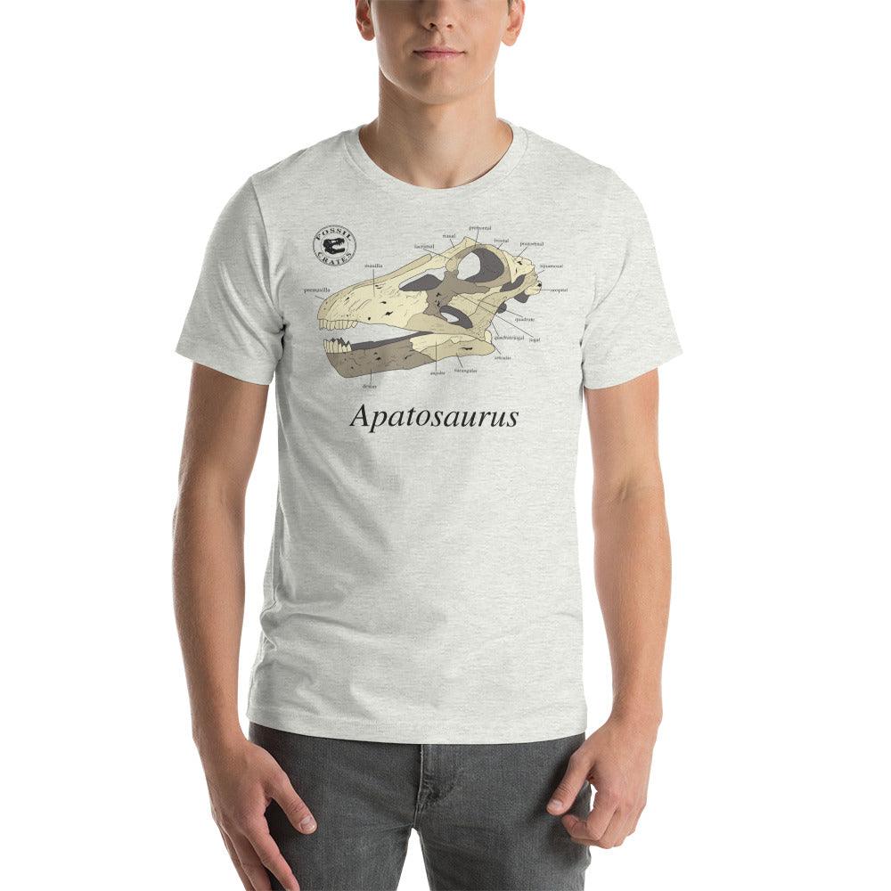 Apatosaurus Skull Anatomy T-Shirt - Fossil Crates Shirts & Tops