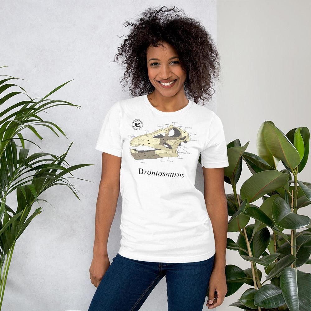 Brontosaurus Skull Anatomy T-Shirt - Fossil Crates Shirts & Tops