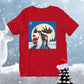Christmas Megaloceros Unisex T-Shirt in red