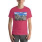 Dino Presidents' Day Lighter Colors Unisex T-Shirt - Fossil Crates