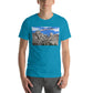 Dino Presidents' Day Lighter Colors Unisex T-Shirt - Fossil Crates