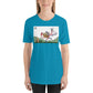 Easter Incisivosaurus Unisex T-Shirt in Aqua