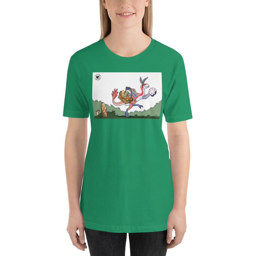Easter Incisivosaurus Unisex T-Shirt in Kelly