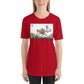 Easter Incisivosaurus Unisex T-Shirt in Red 