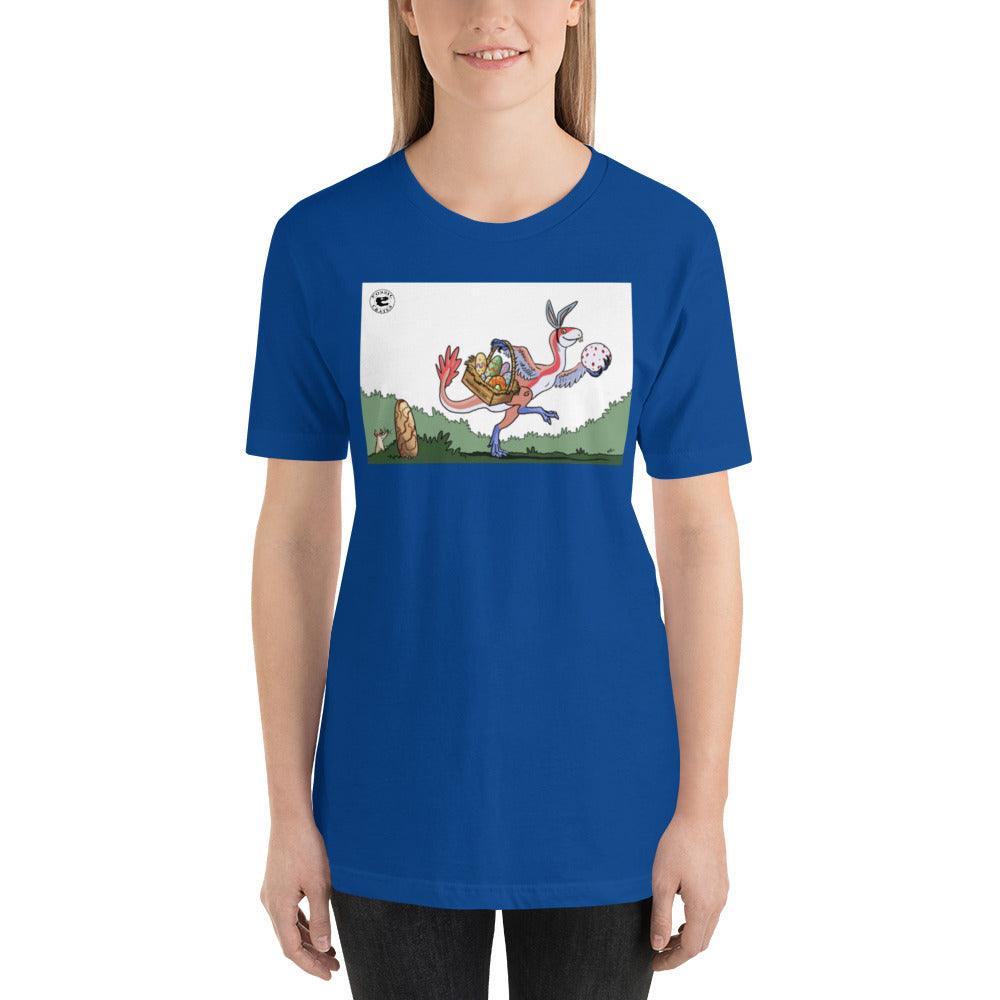 Easter Incisivosaurus Unisex T-Shirt in True Royal