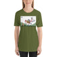 Easter Incisivosaurus Unisex T-Shirt in Olive