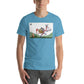 Easter Incisivosaurus Unisex T-Shirt in Ocean Blue