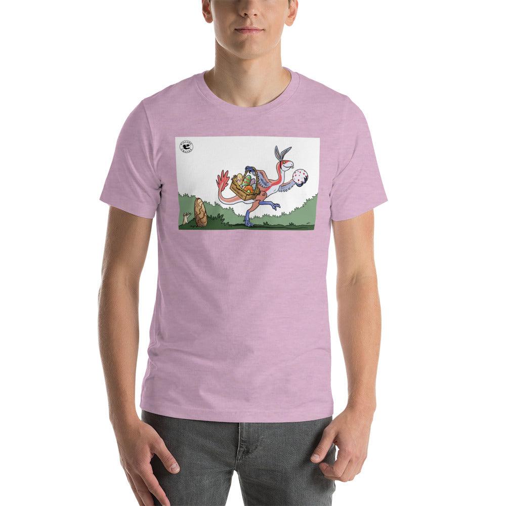 Easter Incisivosaurus Unisex T-Shirt in Heather Prism Lilac