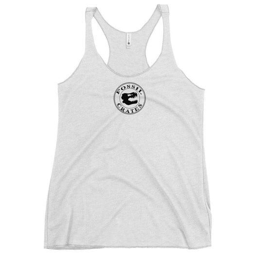 Fossil Crates Logo Women's Racerback Tank - Fossil Crates Shirts & Tops