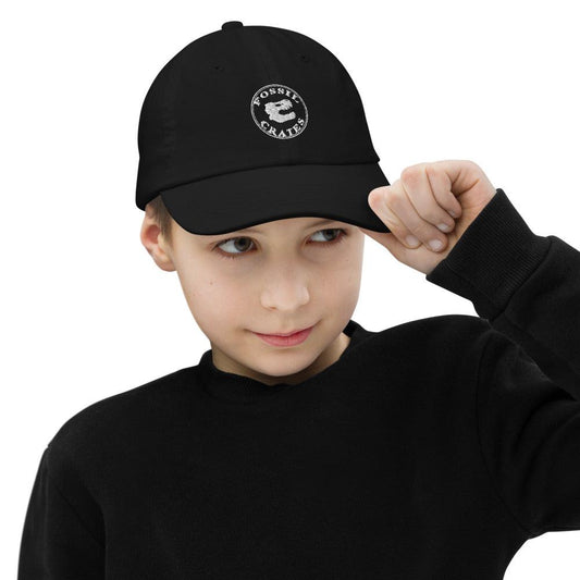 Fossil Crates Logo Youth Baseball Cap - Fossil Crates Hats