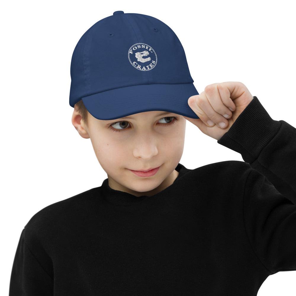 Fossil Crates Logo Youth Baseball Cap - Fossil Crates Hats