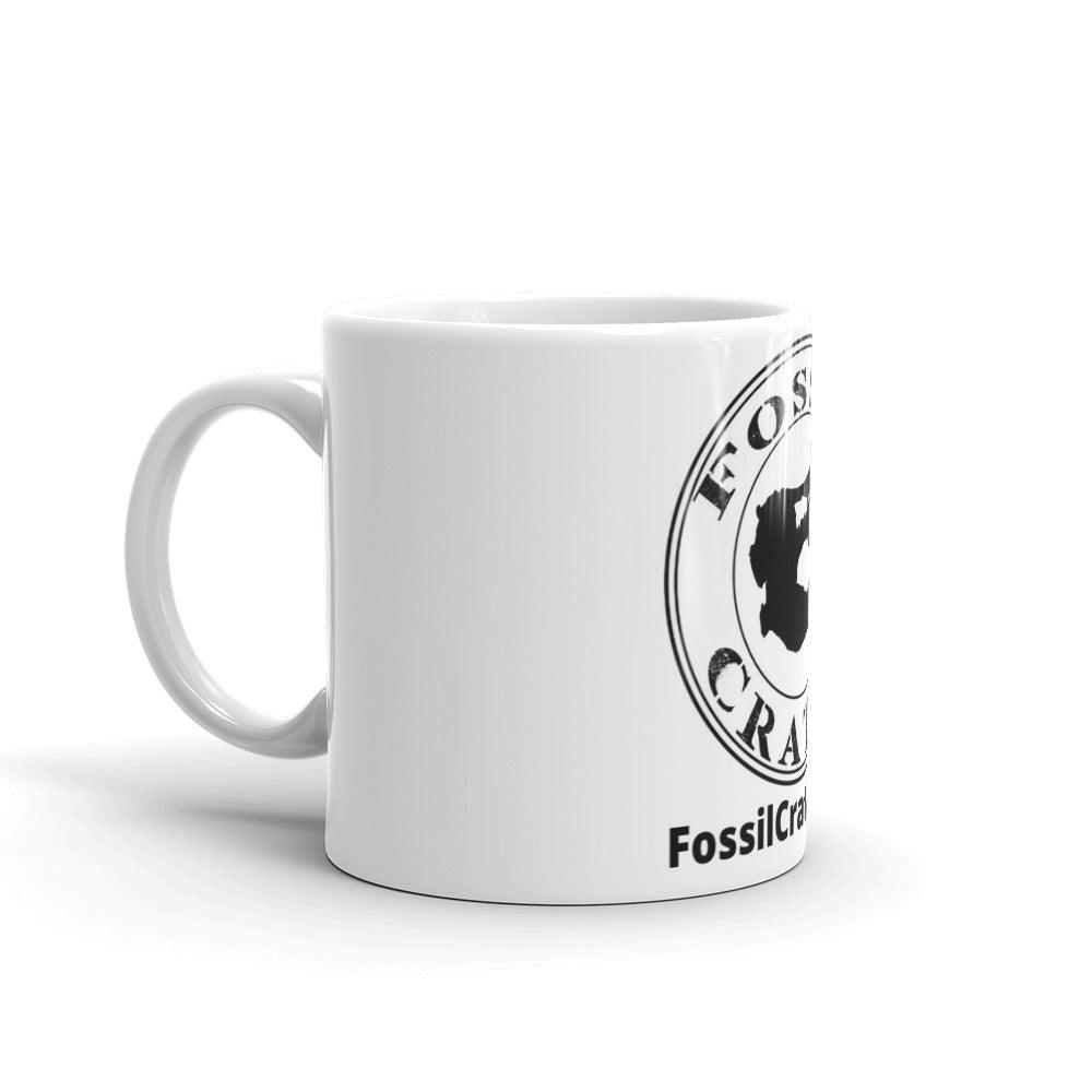 Fossil Crates White Glossy Mug - Fossil Crates Mugs