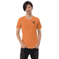 Halloween Black Logo Unisex T-Shirt in Burnt Orange