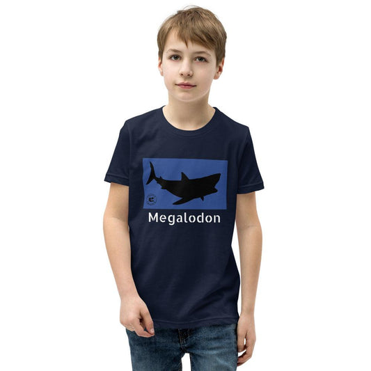 Megalodon Youth T-Shirt - Fossil Crates Shirts & Tops