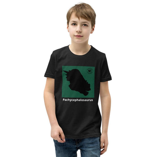 Pachycephalosaurus Youth Short Sleeve T-Shirt - Fossil Crates Shirts & Tops