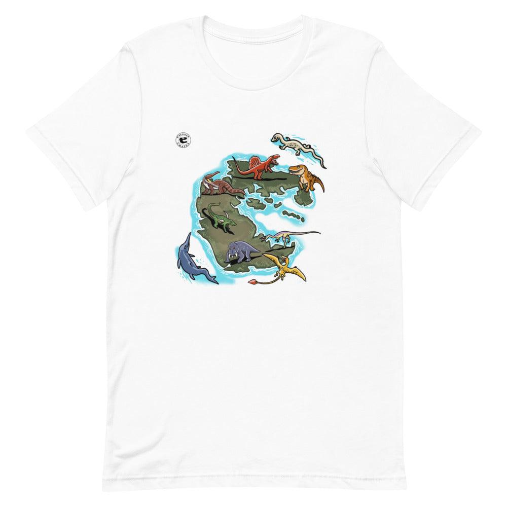 Pangaea Unisex T-Shirt - Fossil Crates Shirts & Tops