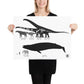 Supersaurus - Longest Dinosaur Poster - Fossil Crates Supersaurus Poster