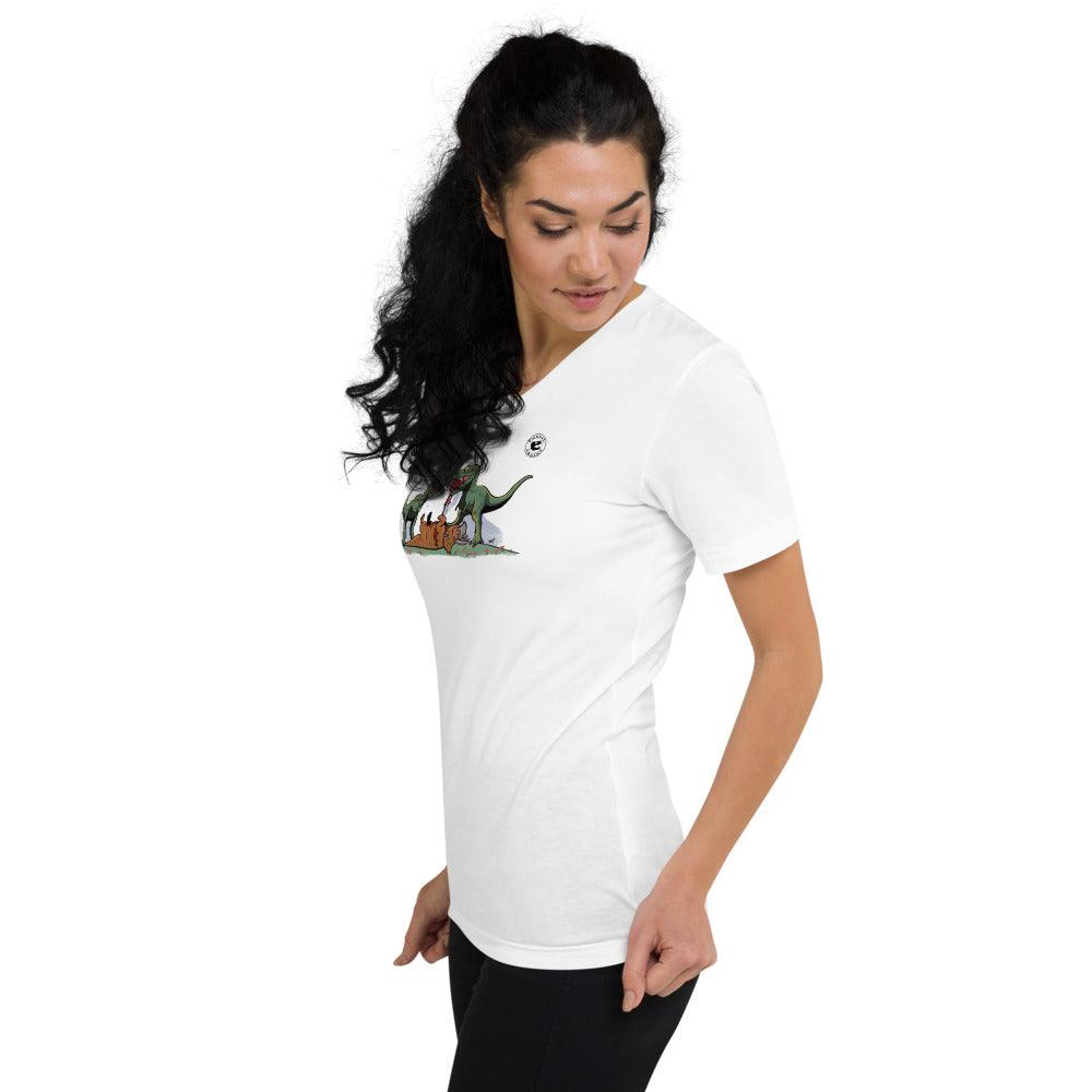 T. rex Love Story Unisex T-Shirt - Fossil Crates Shirts & Tops