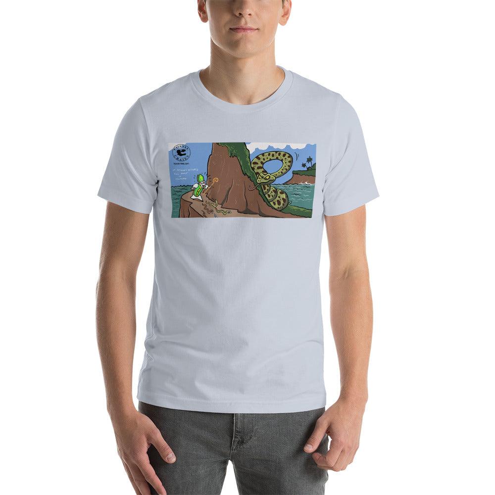 Titanoboa St. Patrick's Day Unisex T-Shirt - Fossil Crates Prehistoric t-shirt