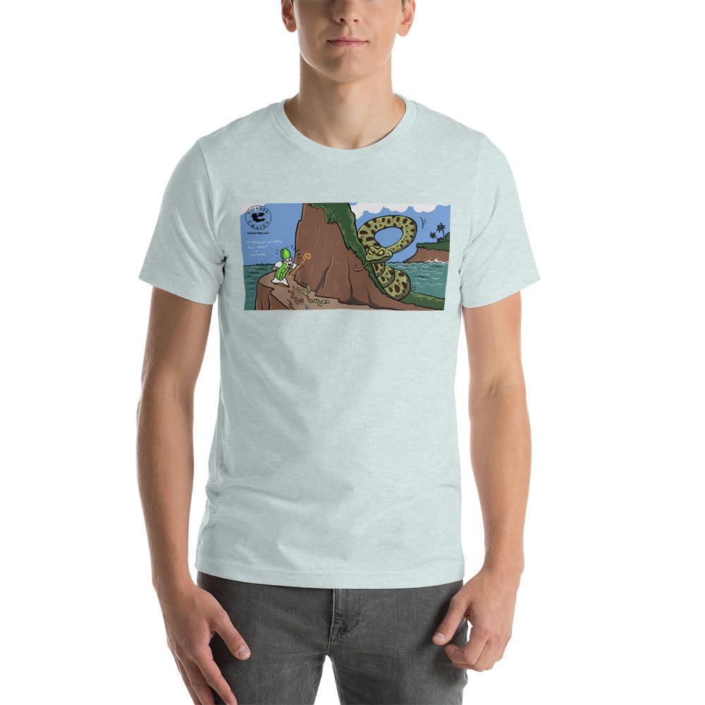 Titanoboa St. Patrick's Day Unisex T-Shirt - Fossil Crates Prehistoric t-shirt