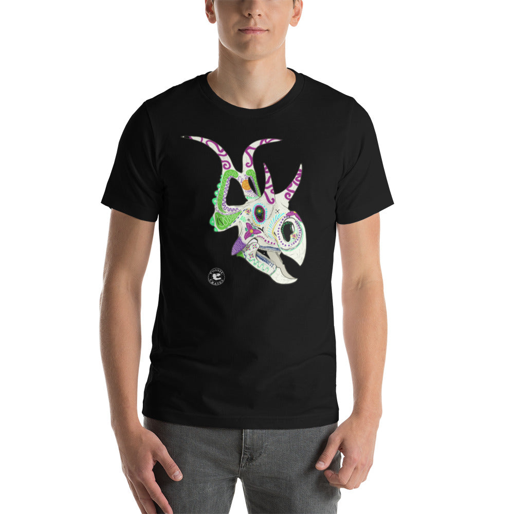 Diabloceratops Sugar Skull T-Shirt