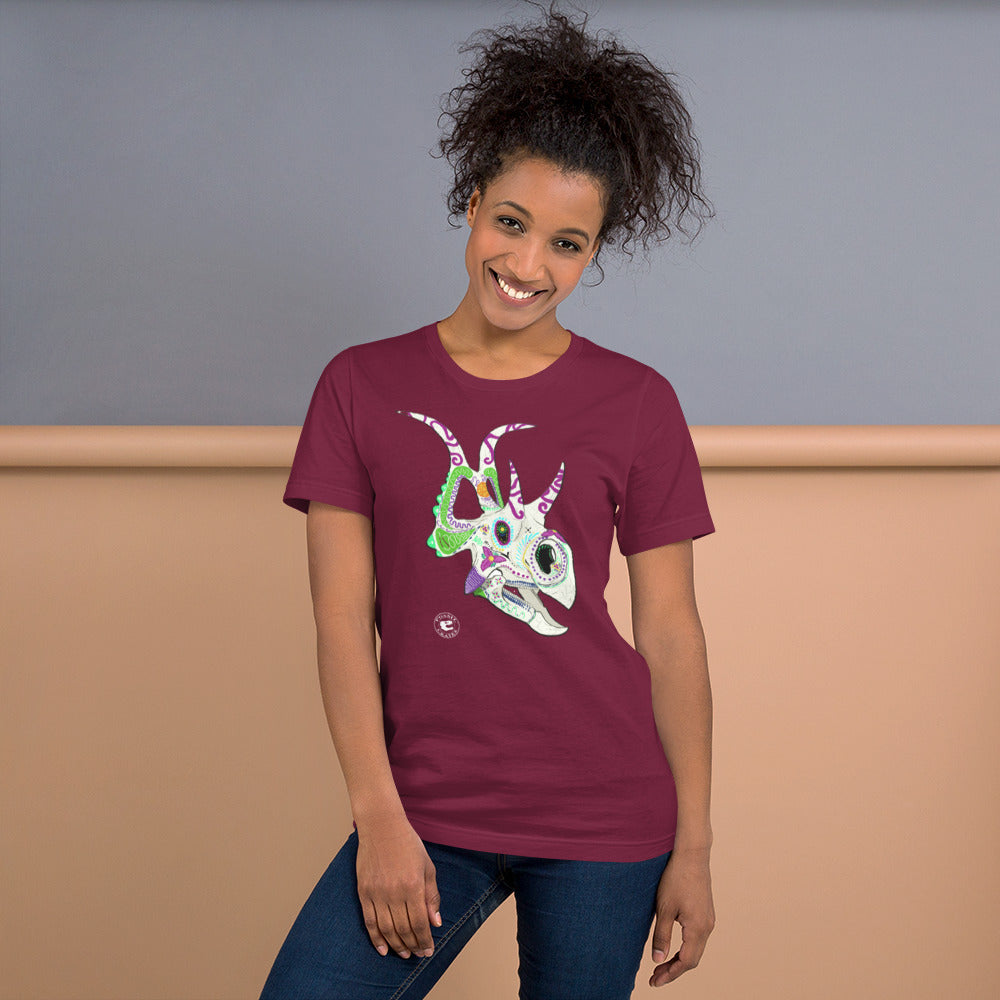 Diabloceratops Sugar Skull T-Shirt