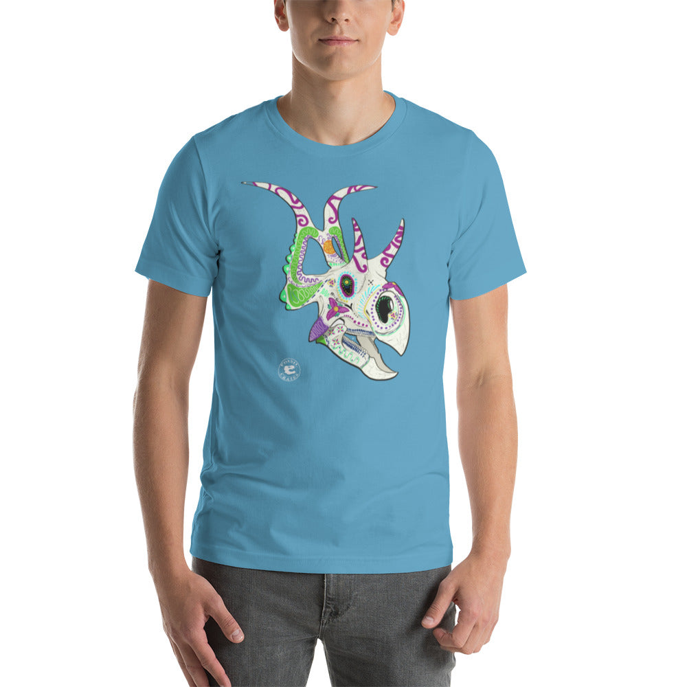 Diabloceratops Sugar Skull T-Shirt