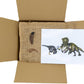 Velociraptor vs. Protoceratops - Throwdown in Mongolia Crate - Fossil Crates