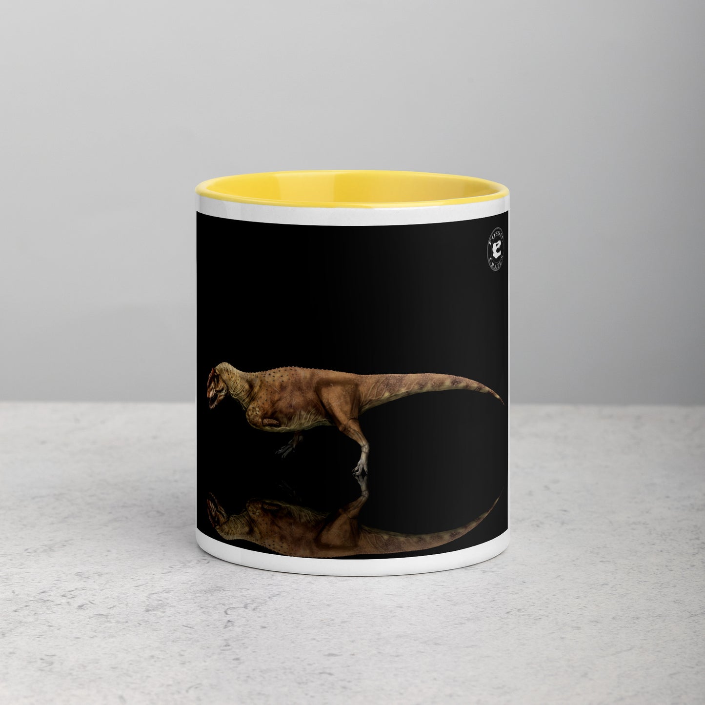 Majungasaurus Mug with Color Inside