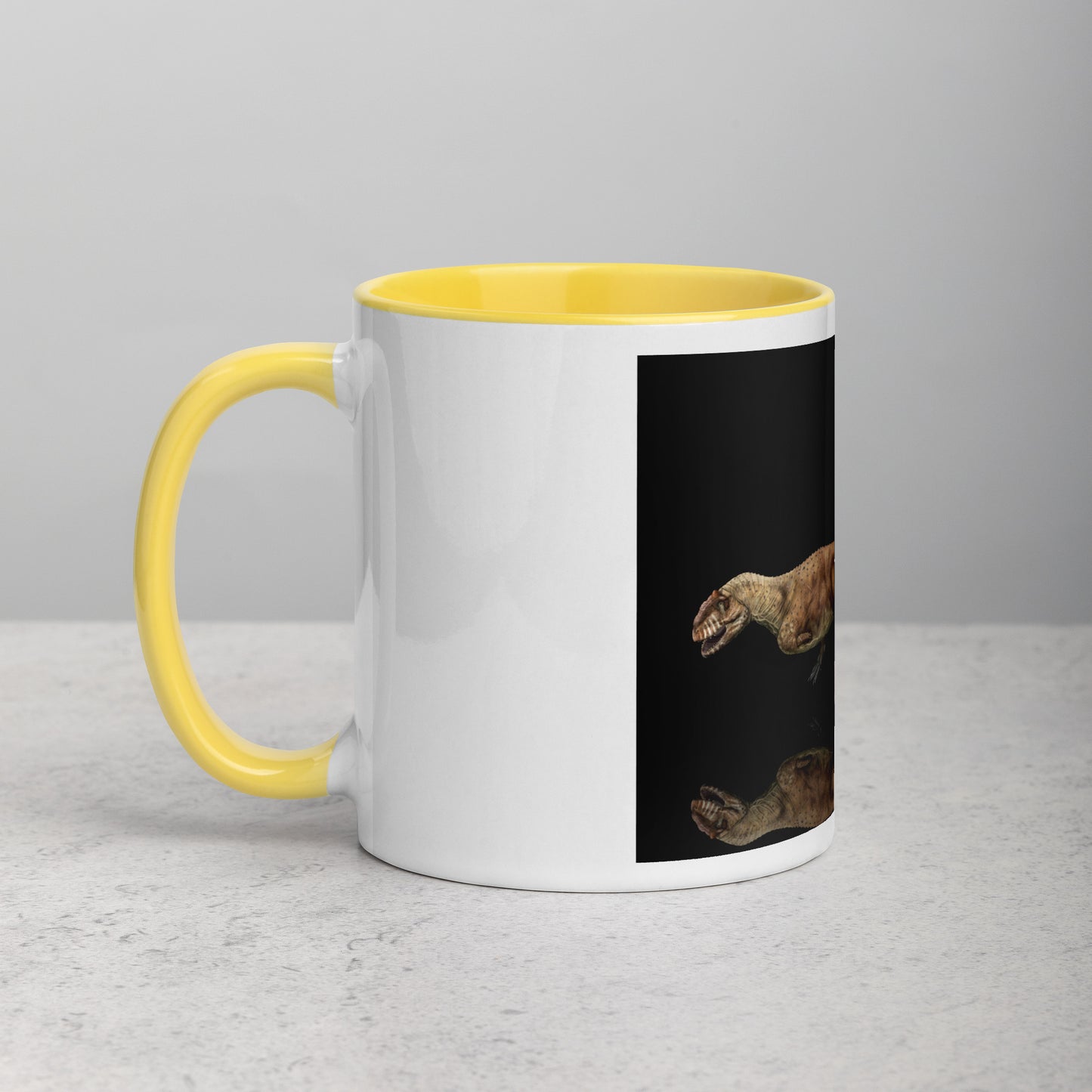 Majungasaurus Mug with Color Inside